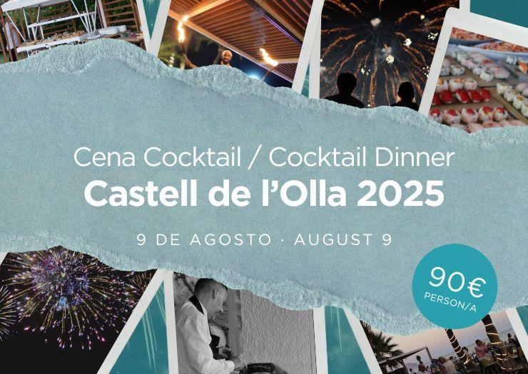 Dîner-cocktail à Castell de l'Olla - samedi 9 août Hôtel Cap Negret Altea, Alicante Dîner-cocktail à Castell de l'Olla - samedi 9 août Hôtel Cap Negret Altea, Alicante