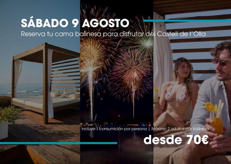 Lits Balinais – Castell de la Olla – 9 Août Hôtel Cap Negret Altea, Alicante Lits Balinais – Castell de la Olla – 9 Août Hôtel Cap Negret Altea, Alicante
