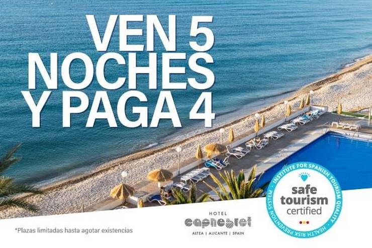 5x4 hôtel cap negret altea, alicante 5x4 hôtel cap negret altea, alicante