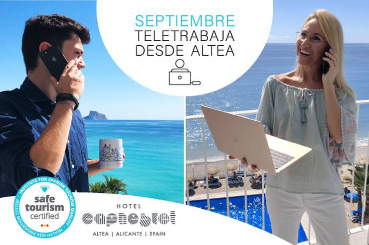 Teletrabaja en el hotel cap negret hôtel cap negret altea, alicante Teletrabaja en el hotel cap negret hôtel cap negret altea, alicante