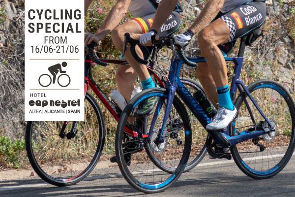 Spécial cyclisme Hôtel Cap Negret Altea, Alicante Spécial cyclisme Hôtel Cap Negret Altea, Alicante