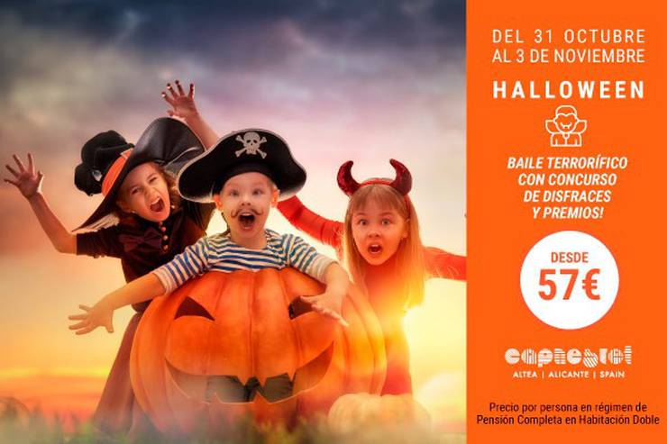 Halloween cap negret hôtel cap negret altea, alicante Halloween cap negret hôtel cap negret altea, alicante
